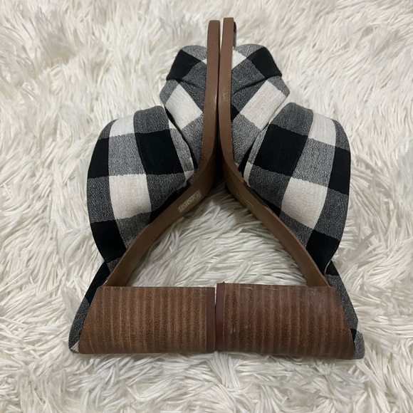 Madewell The Alexandria Mule in Gingham Check - size 6 - NEW - Picture 5 of 9